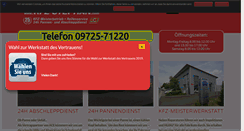 Desktop Screenshot of kfz-stephan.com
